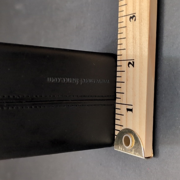 Marius Morel 1880 Mens Black Leatherette Eye Glasses Case. - Picture 10 of 10